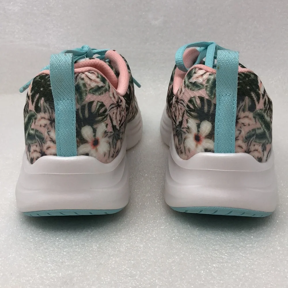 Skechers Sneakers Vapor Foam Floral Spring Bouquet Pink Multi Size 5.5 - Picture 3 of 13